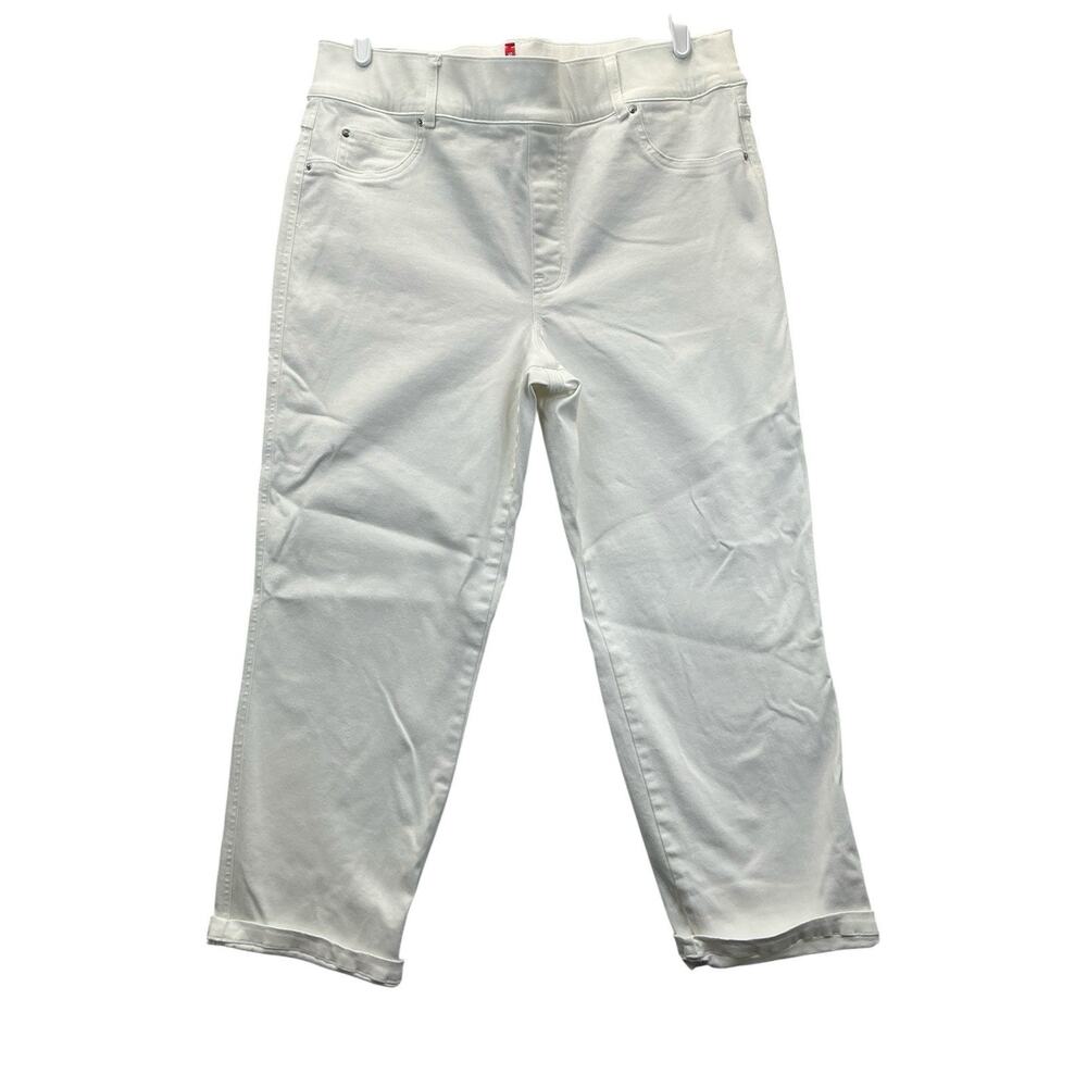 Spanx Stretch Pant Solid White Pull On Slimming W… - image 2